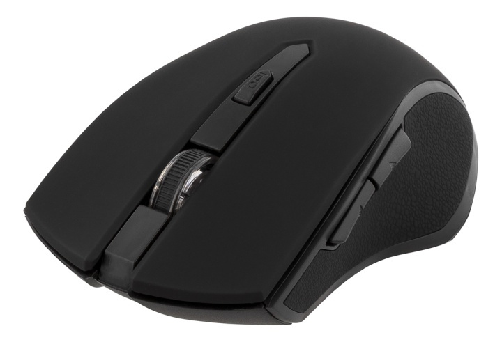 DELTACO wireless optical mouse, 5 buttons + scroll, 1600 DPI, USB, bla in de groep COMPUTERS & RANDAPPARATUUR / Muizen en toetsenborden / Muizen / Draadloos bij TP E-commerce Nordic AB (38-53473)