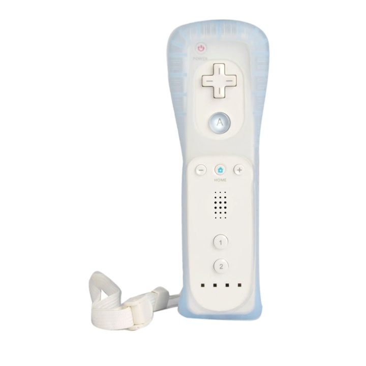 Remote till Wii/Wii U, Vit in de groep HOME ELECTRONICS / Spelconsoles en accessoires / Nintendo Wii bij TP E-commerce Nordic AB (38-5366)