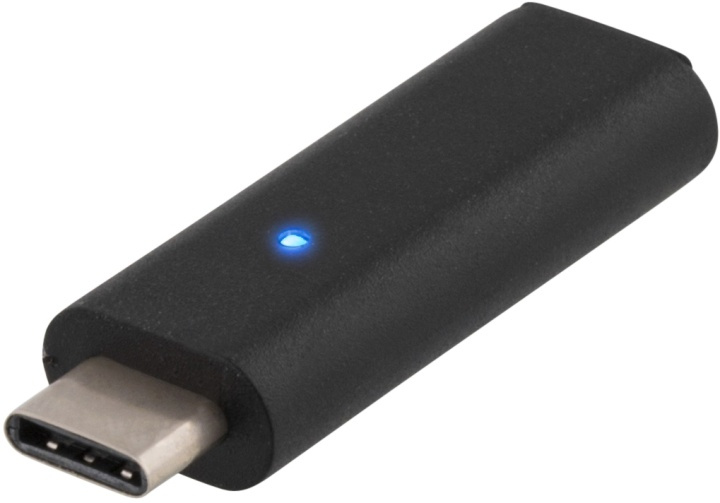 DELTACO USB 2.0 adapter, Type C - Type Micro B F, black in de groep COMPUTERS & RANDAPPARATUUR / Computerkabels / USB / USB-C bij TP E-commerce Nordic AB (38-53732)