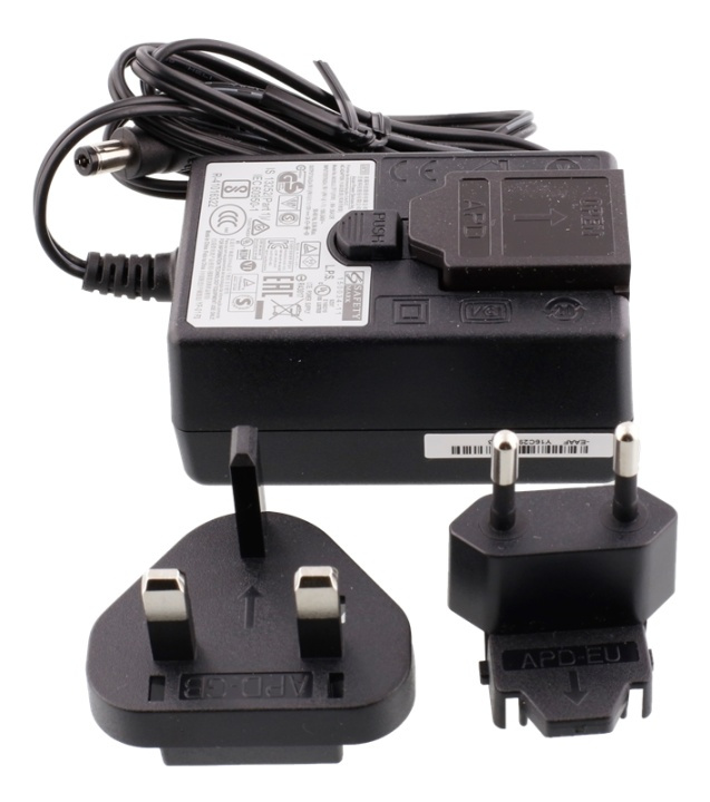 D-Link utbytbar Euro/ UK plug svart PSM-12V-55-B in de groep COMPUTERS & RANDAPPARATUUR / Laptops & accessoires / Computeroplader / Laptop oplader / Universal bij TP E-commerce Nordic AB (38-54232)