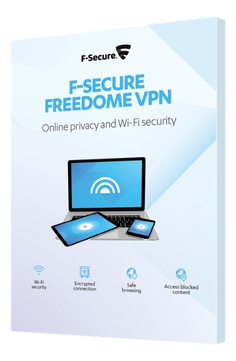 F-Secure Freedome, 1 år 1 enhet, nordic, retail Box in de groep COMPUTERS & RANDAPPARATUUR / Computeraccessoires / Barcodelezers bij TP E-commerce Nordic AB (38-54448)