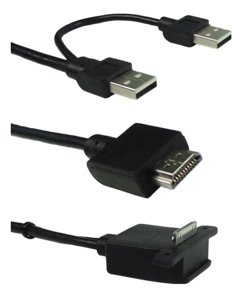 GeChic 1503 dockport cable, 1,2m cable length, black in de groep HOME ELECTRONICS / Kabels & Adapters / HDMI / Adapters bij TP E-commerce Nordic AB (38-54458)