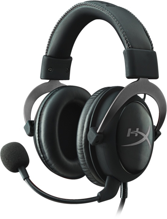 HyperX Cloud II Gaming Headset,svart/grå in de groep COMPUTERS & RANDAPPARATUUR / GAMING / Koptelefoon bij TP E-commerce Nordic AB (38-54781)