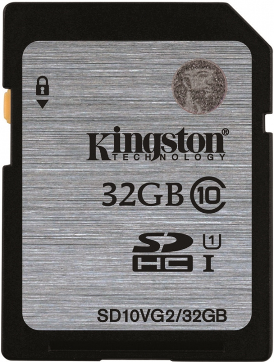 Kingston 32GB SDHC Class10 UHS-I 45MB/s Read Flash Card in de groep HOME ELECTRONICS / Opslagmedia / Geheugenkaarten / SD/SDHC/SDXC bij TP E-commerce Nordic AB (38-54797)