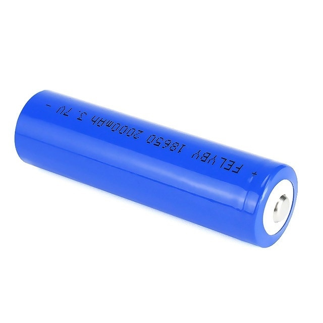 Laddningsbart batteri 18650, 2000mAh (Cust tip) in de groep HOME ELECTRONICS / Batterijen & Opladers / Batterijen / Overigen bij TP E-commerce Nordic AB (38-5494)