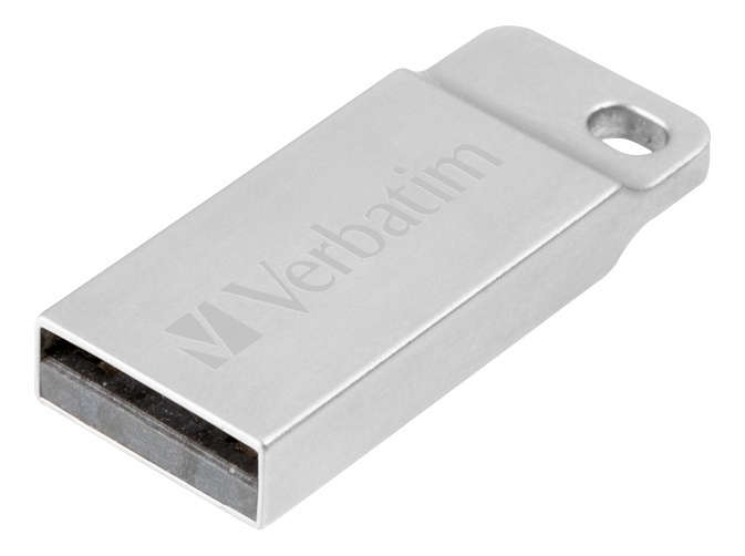 Verbatim store \'n\' Go Metal Executive Silver USB 2.0 Drive 32GB in de groep HOME ELECTRONICS / Opslagmedia / USB-geheugen / USB 2.0 bij TP E-commerce Nordic AB (38-55956)