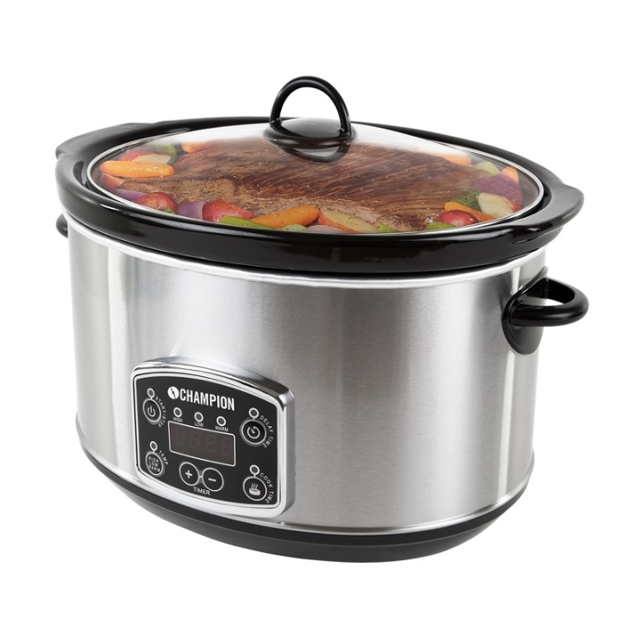 Champion Slowcooker 4,5l in de groep HUISHOUDEN & TUIN / Huishoudelijke apparaten / Slowcookers bij TP E-commerce Nordic AB (38-56235)