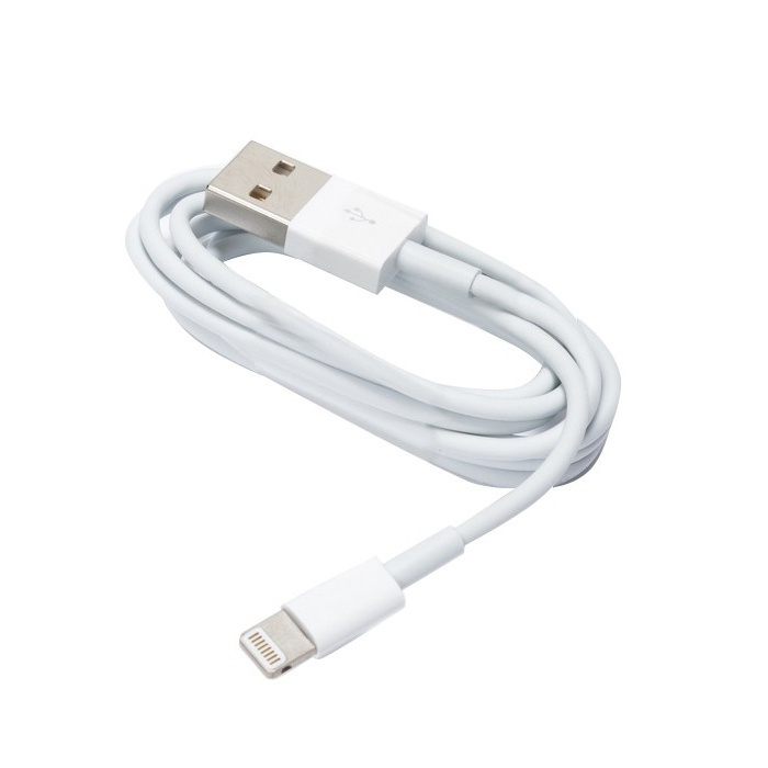 USB datakabel iphone 5/6/7/8 Wit in de groep SMARTPHONE & TABLETS / Opladers & Kabels / Kabels / Kabels Lightning bij TP E-commerce Nordic AB (38-56858)