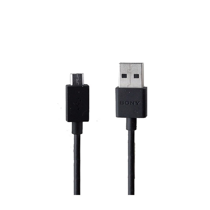 USB-kabel Sony UCB16, Svart, Bulk in de groep SMARTPHONE & TABLETS / Opladers & Kabels / Kabels / Kabels microUSB bij TP E-commerce Nordic AB (38-56866)