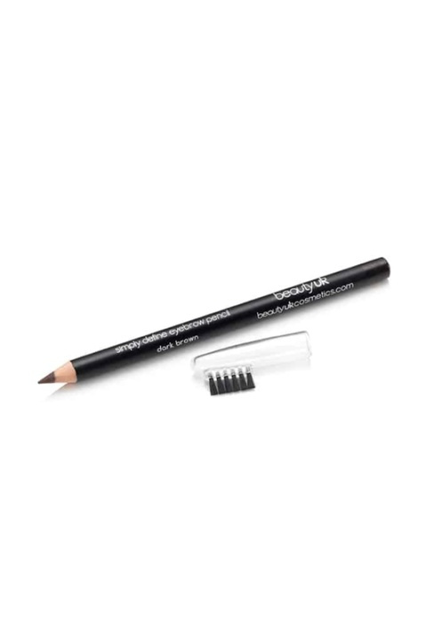 Beauty UK Eyebrow Pencil - Dark Brown in de groep BEAUTY & HEALTH / Makeup / Ogen & Wenkbrauwen / Wenkbrauwpotloden bij TP E-commerce Nordic AB (38-56915)