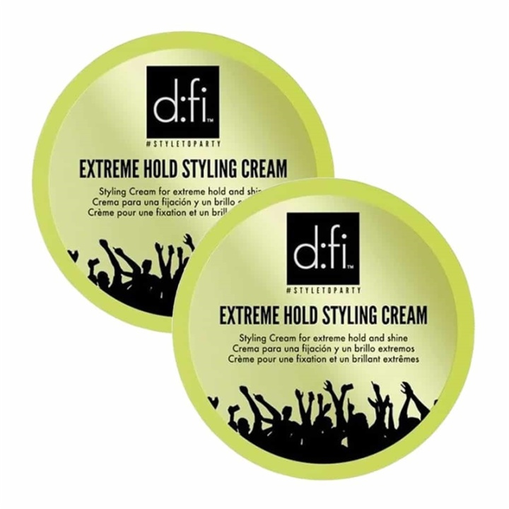 2-pack D:fi Extreme Cream Stor 150g in de groep BEAUTY & HEALTH / Haar & Styling / Hair styling / Haarwax bij TP E-commerce Nordic AB (38-57105)