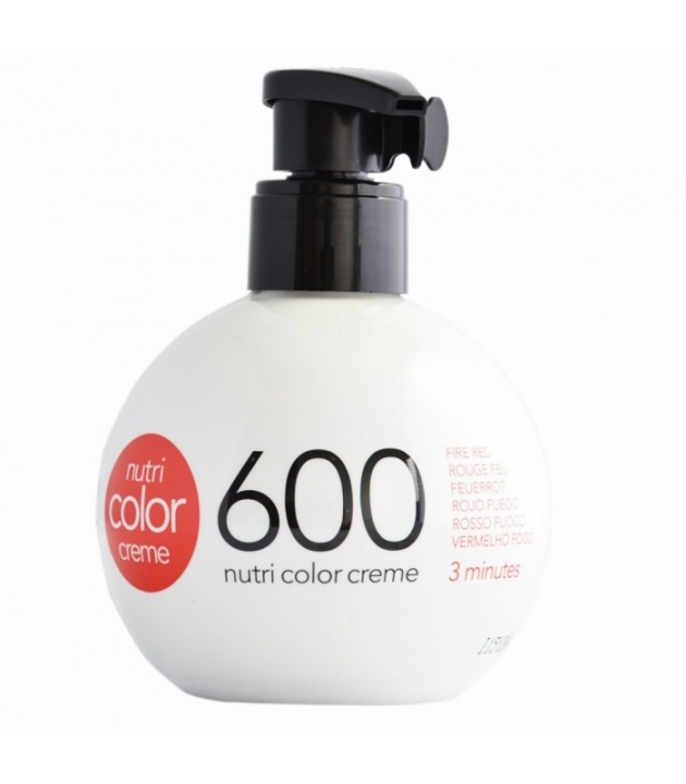 Revlon Nutri Color Creme 600 Fire Red 250ml in de groep BEAUTY & HEALTH / Haar & Styling / Haarverzorging / Haarverf / Haarverf & Kleurbommen bij TP E-commerce Nordic AB (38-57214)