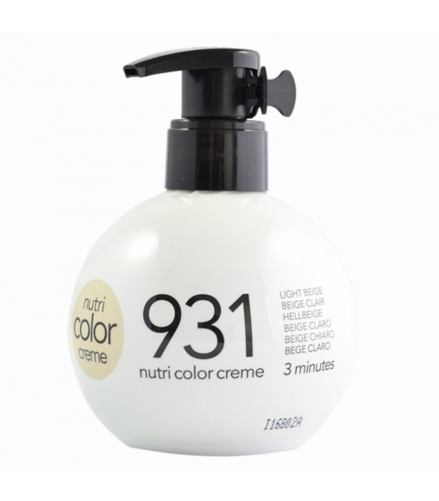 Revlon Nutri Color Creme 931 Light Beige 250ml in de groep BEAUTY & HEALTH / Haar & Styling / Haarverzorging / Haarverf / Haarverf & Kleurbommen bij TP E-commerce Nordic AB (38-57216)