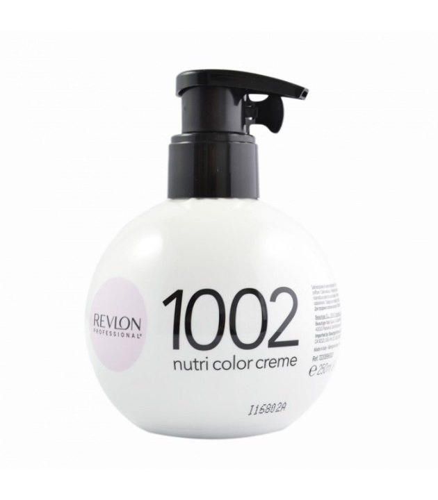 Revlon Nutri Color Creme 1002 White Platinum 270ml in de groep BEAUTY & HEALTH / Haar & Styling / Haarverzorging / Haarverf / Haarverf & Kleurbommen bij TP E-commerce Nordic AB (38-57218)