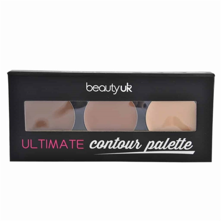 Beauty UK Ultimate Contour Palette in de groep BEAUTY & HEALTH / Makeup / Make-up gezicht / Contour/Highlight bij TP E-commerce Nordic AB (38-57528)
