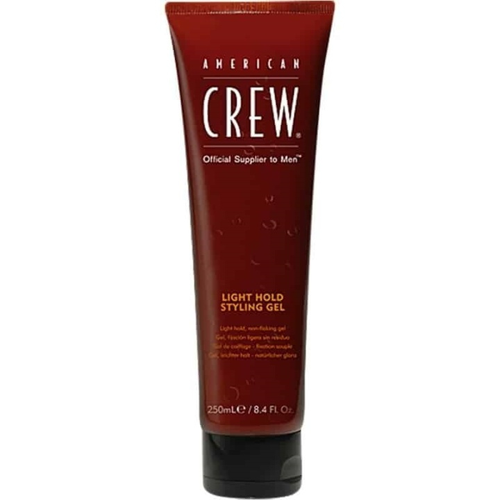 American Crew Styling Gel Light Hold 250ml in de groep BEAUTY & HEALTH / Haar & Styling / Hair styling / Gel / Gelspray bij TP E-commerce Nordic AB (38-57632)