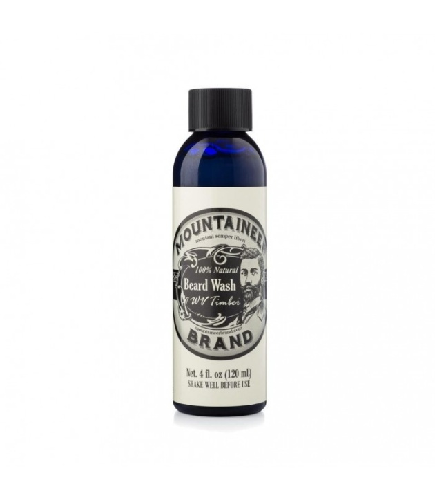 Mountaineer Brand Timber Beard Wash 120ml in de groep BEAUTY & HEALTH / Haar & Styling / Baardverzorging / Baardshampoo bij TP E-commerce Nordic AB (38-57775)