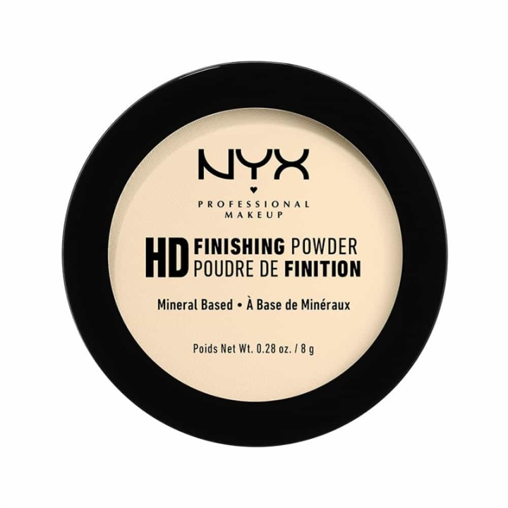 NYX PROF. MAKEUP High Definition Finishing Powder - 02 Banana in de groep BEAUTY & HEALTH / Makeup / Make-up gezicht / Poeder bij TP E-commerce Nordic AB (38-57904)