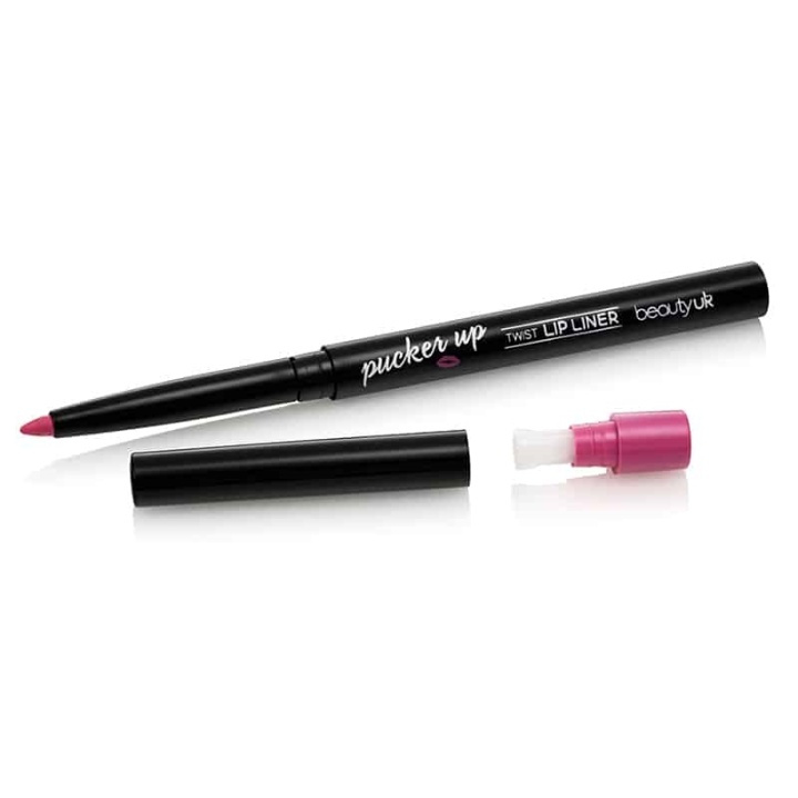 Beauty UK Pucker Up - Twist Lip Liner No.6 Purple Pleaser in de groep BEAUTY & HEALTH / Makeup / Lippen / Lippen liner bij TP E-commerce Nordic AB (38-58562)