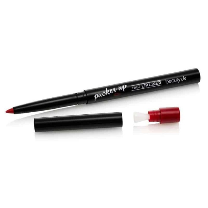 Beauty UK Pucker Up - Twist Lip Liner No.8 Code Red in de groep BEAUTY & HEALTH / Makeup / Lippen / Lippen liner bij TP E-commerce Nordic AB (38-58564)