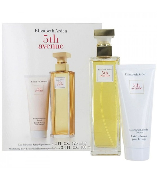 Giftset Elizabeth Arden 5th Avenue Edp 125ml + Body Lotion 100ml in de groep BEAUTY & HEALTH / Geuren & Parfum / Parfum / Parfumdoosjes bij TP E-commerce Nordic AB (38-58698)