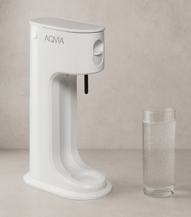 AGA Aqvia Balance Stripped (Sneeuwwit) in de groep HUISHOUDEN & TUIN / Huishoudelijke apparaten / Water & Sap / Carbonatatiemachines / Carbonatatiemachines bij TP E-commerce Nordic AB (38-5876STR)