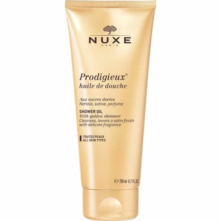 Nuxe Prodigieux Precious Scented Shower Oil 200ml in de groep BEAUTY & HEALTH / Huidsverzorging / Lichaamsverzorging / Bad- en douchegels bij TP E-commerce Nordic AB (38-58916)
