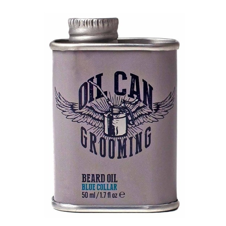 Oil Can Grooming Blue Collar Beard Oil 50ml in de groep BEAUTY & HEALTH / Haar & Styling / Baardverzorging / Baardolie bij TP E-commerce Nordic AB (38-59079)