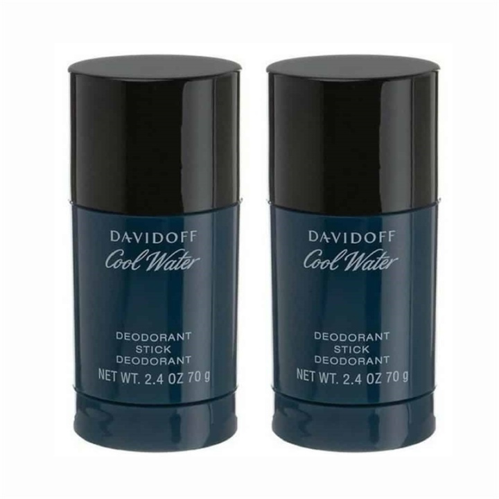 2-pack Davidoff Cool Water Man Deostick 75ml in de groep BEAUTY & HEALTH / Geuren & Parfum / Deodorant / Deodorant voor vrouwen bij TP E-commerce Nordic AB (38-59287)