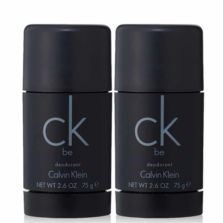 2-pack Calvin Klein CK Be Deostick 75ml in de groep BEAUTY & HEALTH / Geuren & Parfum / Deodorant / Deodorant voor mannen bij TP E-commerce Nordic AB (38-59360)
