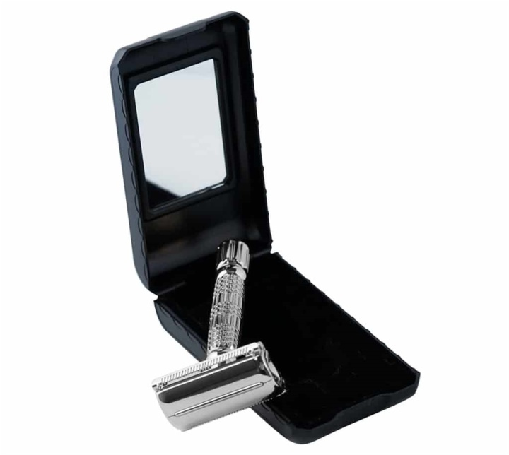 Beard Monkey Twist Razor Silver in de groep BEAUTY & HEALTH / Haar & Styling / Scheren & Trimmen / Scheermessen & Accessoires bij TP E-commerce Nordic AB (38-59390)