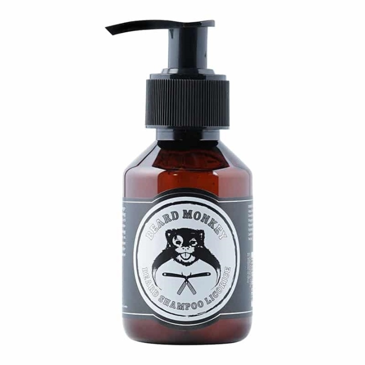 Beard Monkey Beard Shampoo Licorice 100ml in de groep BEAUTY & HEALTH / Haar & Styling / Baardverzorging / Baardshampoo bij TP E-commerce Nordic AB (38-59394)