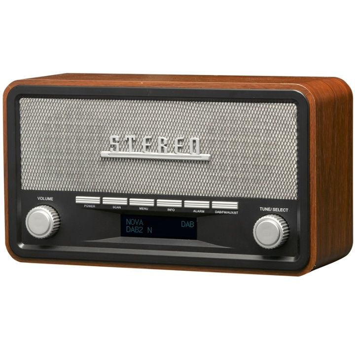 Denver DAB+ & FM-radio (DAB-18) in de groep HOME ELECTRONICS / Audio & Beeld / Thuisbioscoop, Hifi en Draagbaar / Radio & Wekkers / Wekkerradio bij TP E-commerce Nordic AB (38-59922)