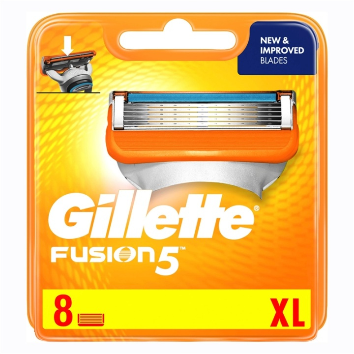 Gillette Rakblad Fusion 8-pack (851324) in de groep BEAUTY & HEALTH / Haar & Styling / Scheren & Trimmen / Scheermessen & Accessoires bij TP E-commerce Nordic AB (38-60043)