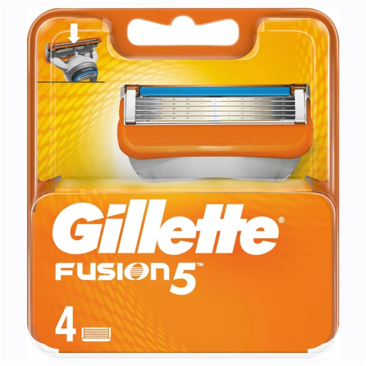 Gillette Rakblad Fusion 4-pack (851294) in de groep BEAUTY & HEALTH / Haar & Styling / Scheren & Trimmen / Scheermessen & Accessoires bij TP E-commerce Nordic AB (38-60051)