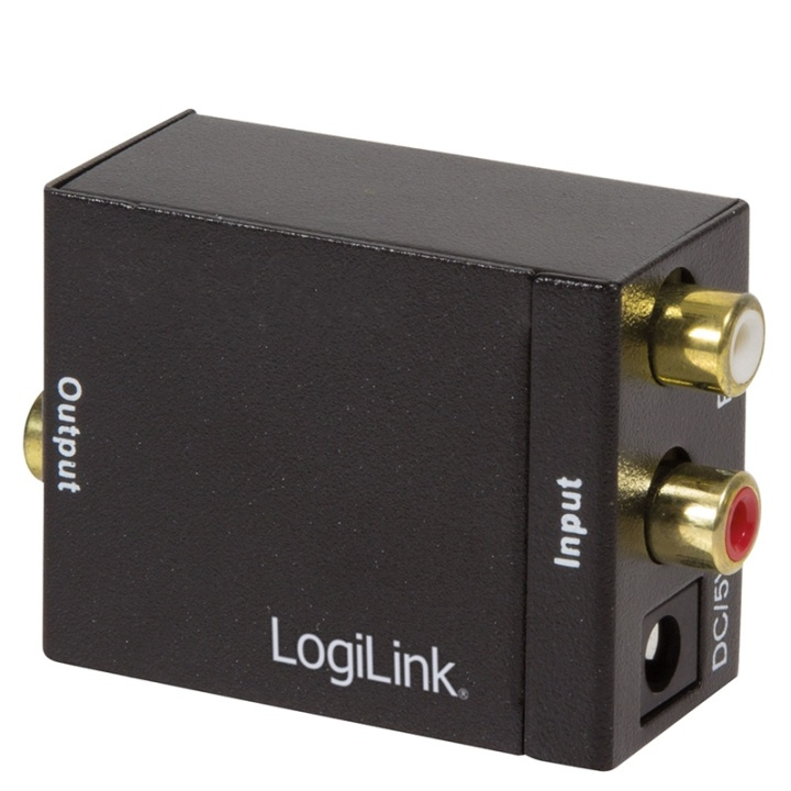 LogiLink Analoge RCA -> Digitale Tos/Coax in de groep HOME ELECTRONICS / Kabels & Adapters / RCA / Adapters bij TP E-commerce Nordic AB (38-60482)