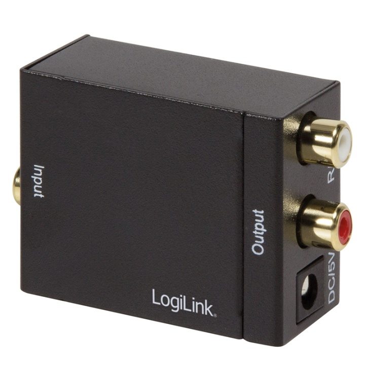 LogiLink Digital Tos/Coax -> Analog RCA (CA0100) in de groep HOME ELECTRONICS / Kabels & Adapters / RCA / Adapters bij TP E-commerce Nordic AB (38-60486)