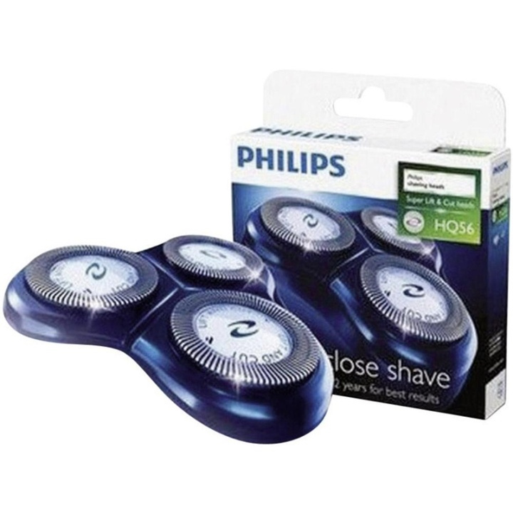 Philips Rakhuvud HQ56 (3 huvud) (HQ56/50) in de groep BEAUTY & HEALTH / Haar & Styling / Scheren & Trimmen / Accessoires voor Scheerapparaten bij TP E-commerce Nordic AB (38-60760)