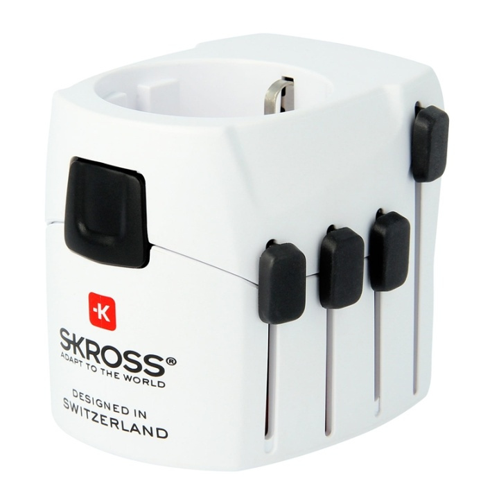 SKROSS World Adapter PRO (1.103141) in de groep HUISHOUDEN & TUIN / Elektriciteit & Verlichting / Reisadapters bij TP E-commerce Nordic AB (38-60945)