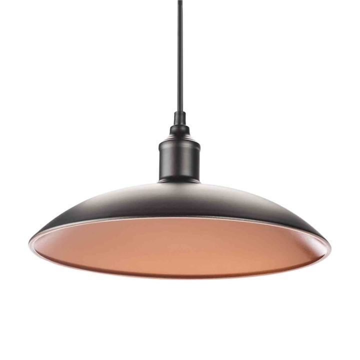 Smartwares Taklampa Pendant Svart/Koppar (10.044.43) in de groep HOME ELECTRONICS / Verlichting / Plafondverlichting bij TP E-commerce Nordic AB (38-60961)