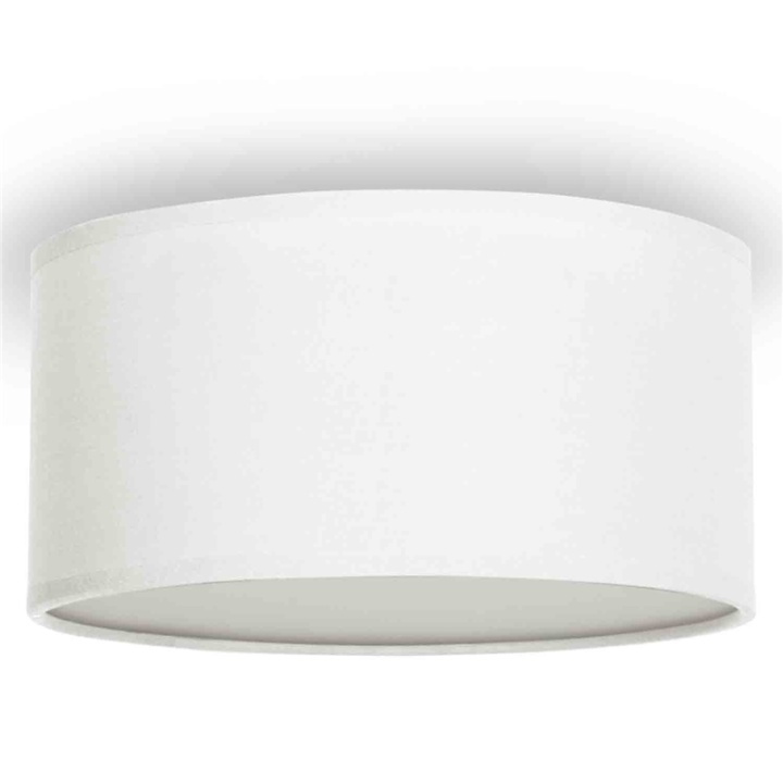 Smartwares Taklampa Textil Ø20cm Vit (10.004.58) in de groep HOME ELECTRONICS / Verlichting / Plafondverlichting bij TP E-commerce Nordic AB (38-60964)