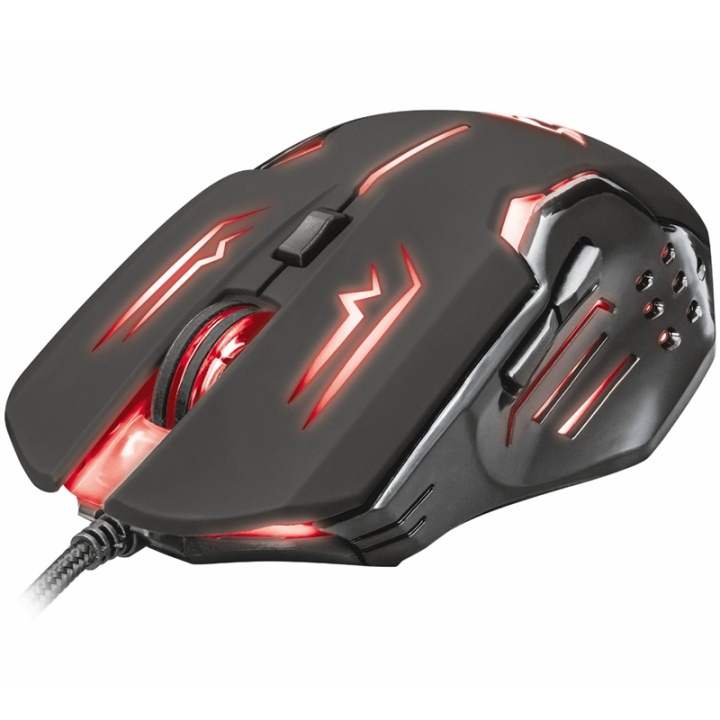 Trust GXT 108 Rava Gaming mouse (22090) in de groep COMPUTERS & RANDAPPARATUUR / Muizen en toetsenborden / Muizen / Gaming bij TP E-commerce Nordic AB (38-61109)