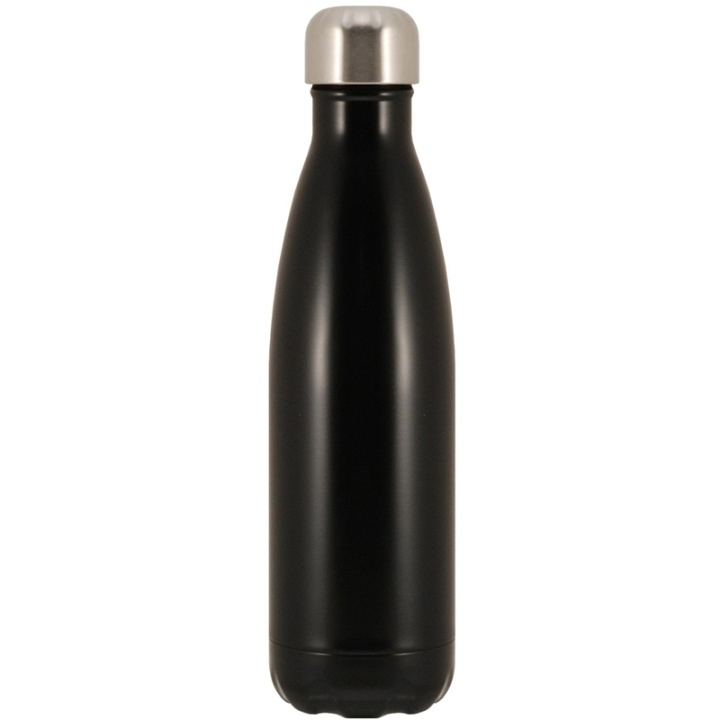 Vildmark Ståltermosflaska 0,5L svart (205041) in de groep SPORT, VRIJE TIJD & HOBBY / Buitenrecreatie / Thermosflessen & Waterflessen bij TP E-commerce Nordic AB (38-61117)