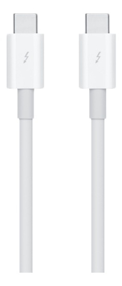Apple Thunderbolt 3 cable, 0.8m, up to 40gbit/s, up to 100W, white in de groep COMPUTERS & RANDAPPARATUUR / Computerkabels / Apple Thunderbolt bij TP E-commerce Nordic AB (38-61224)