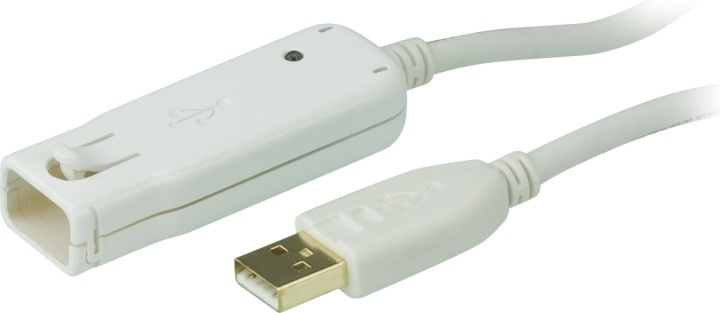 ATEN aktiv USB 2.0 förlängningskabel, 12m in de groep COMPUTERS & RANDAPPARATUUR / Computerkabels / USB / USB-A / Kabels bij TP E-commerce Nordic AB (38-61281)