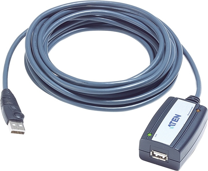 ATEN aktiv USB 2.0 förlängningskabel, 5m in de groep COMPUTERS & RANDAPPARATUUR / Computerkabels / USB / USB-A / Kabels bij TP E-commerce Nordic AB (38-61282)