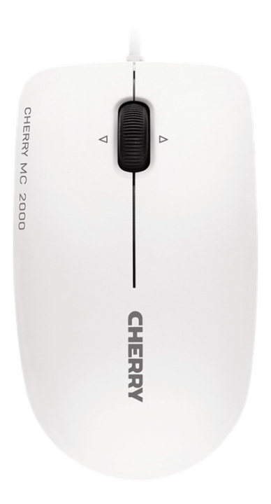 Cherry MC 2000 Corded Mouse, USB, Pale Grey in de groep COMPUTERS & RANDAPPARATUUR / Muizen en toetsenborden / Muizen / Met kabel bij TP E-commerce Nordic AB (38-61362)