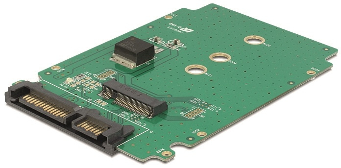 DeLOCK Adapter, gränssnittskonverterare, 22-pin SATA till M.2, 6Gb/s in de groep COMPUTERS & RANDAPPARATUUR / Computeronderdelen / Harde schijven / Chassisventilatoren bij TP E-commerce Nordic AB (38-61442)