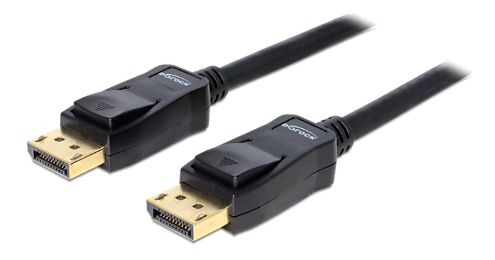 Delock Cable Displayport 1.2 male > Displayport male 4K 2 m in de groep COMPUTERS & RANDAPPARATUUR / Computerkabels / DisplayPort / Kabels bij TP E-commerce Nordic AB (38-61446)