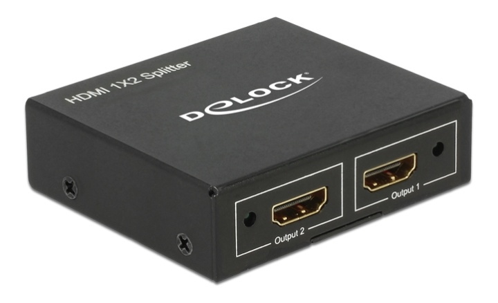 DeLock Splitter HDMI Buchse > 2x HDMI Buchse 4k in de groep HOME ELECTRONICS / Kabels & Adapters / HDMI / Adapters bij TP E-commerce Nordic AB (38-61521)